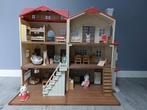 Sylvanian families groot huis en startershuis ingericht, Kinderen en Baby's, Ophalen of Verzenden, Zo goed als nieuw