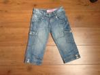 Meisjes spijkerbroek, blauw mt 134. Vingino, Broek, Meisje, Ophalen of Verzenden, Zo goed als nieuw