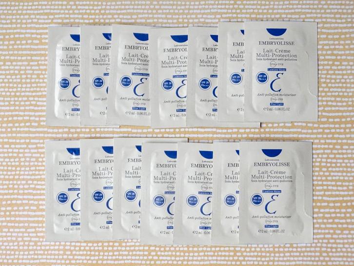 Embryolisse Lait-Crème Multi-Protection SPF20 (14 proefjes), Sieraden, Tassen en Uiterlijk, Uiterlijk | Gezichtsverzorging, Nieuw
