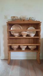 Keukenrek servieskast serviesrek (nuzzelspul), Antiek en Kunst, Curiosa en Brocante, Ophalen