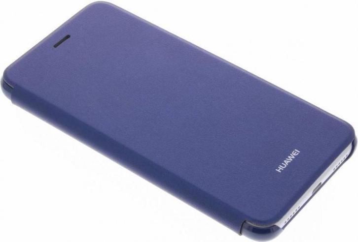 Huawei flip cover - blauw - voor Huawei P8 Lite 2017 - Z4/P3, Telecommunicatie, Mobiele telefoons | Hoesjes en Frontjes | Overige merken