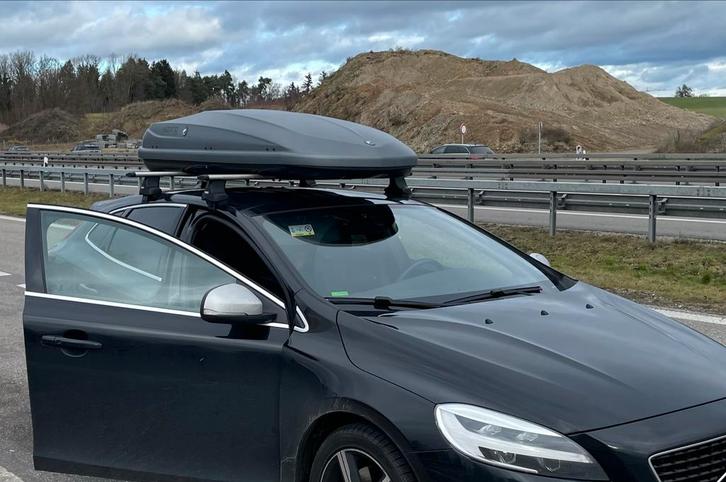 Te huur - Ruime Dakkoffer Hapro, Auto diversen, Dakkoffers, Zo goed als nieuw, Ophalen