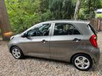 Kia Picanto 1.0 Cvvt 5-DRS 2013 Grijs Airco, Auto's, Voorwielaandrijving, Euro 5, Stof, Zwart
