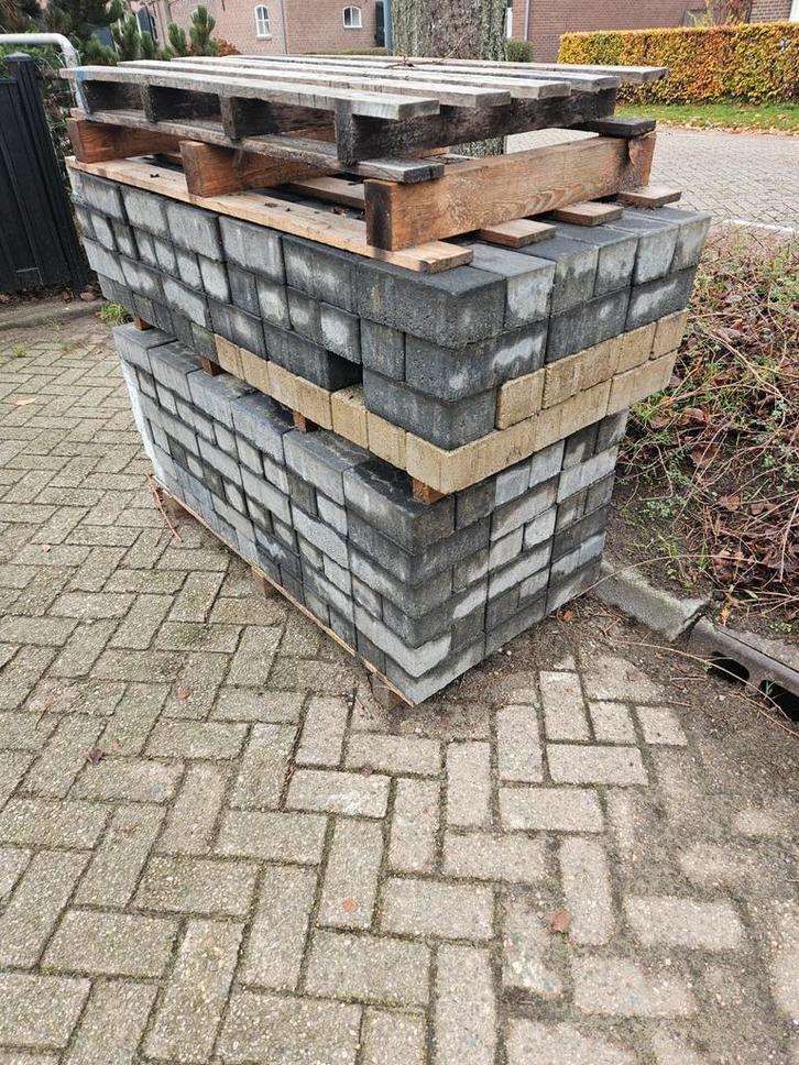 Betonklinkers - Zo goed als nieuw, Tuin en Terras, Tegels en Klinkers, Nieuw, Klinkers, Beton, 10 m² of meer, Ophalen