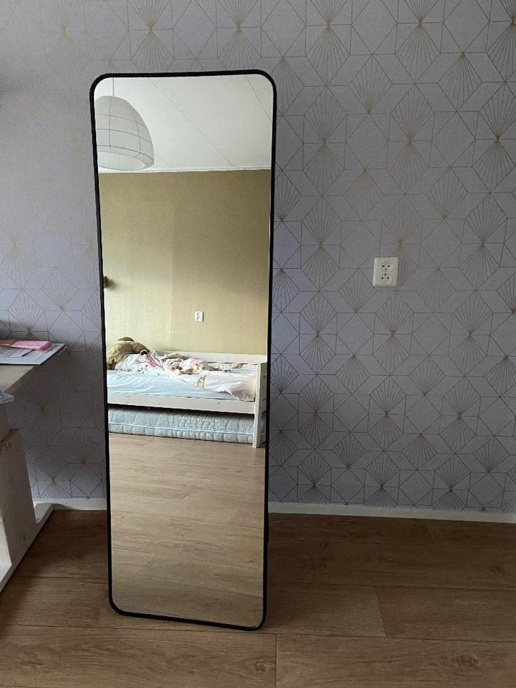 Passpiegel, Huis en Inrichting, Woonaccessoires | Spiegels, Zo goed als nieuw, 50 tot 75 cm, 150 tot 200 cm, Rechthoekig, Ophalen