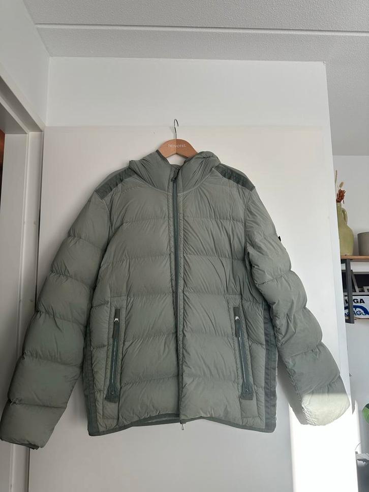 Stone Island - Winterjas - Maat L, Kleding | Heren, Jassen | Zomer, Zo goed als nieuw, Maat 48/50 (M), Groen, Ophalen of Verzenden