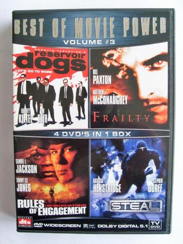 Frailty & Rules of Engagement & Steal (originele dvd's) beschikbaar voor biedingen