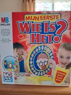 Mijn Eerste Wie is Het? Bordspel - Zo Goed Als Nieuw!, Een of twee spelers, Ophalen of Verzenden, Gebruikt, MB