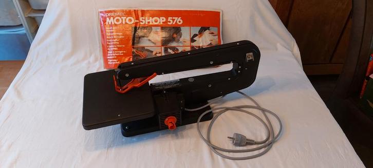 Dremel Moto-Shop 57607-5 Figuurzaag, Doe-het-zelf en Verbouw, Gereedschap | Zaagmachines, Zo goed als nieuw, Figuurzaag, Ophalen of Verzenden