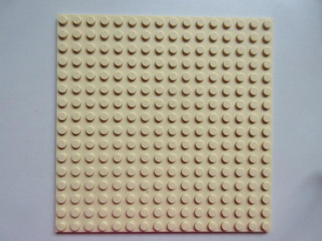 nr. 8637, Lego plaat 16x16 noppen, 91405., Ophalen of Verzenden, Zo goed als nieuw, Lego