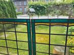 Glas in lood. Warme teinten 57 bij 1.15m., Ophalen of Verzenden, Gebruikt, Glas in lood
