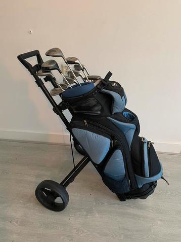 Complete Dames Golfset met tas en trolley beschikbaar voor biedingen