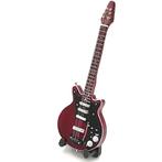 Brian May Queen miniatuur gitaar van hout mini guitar deco