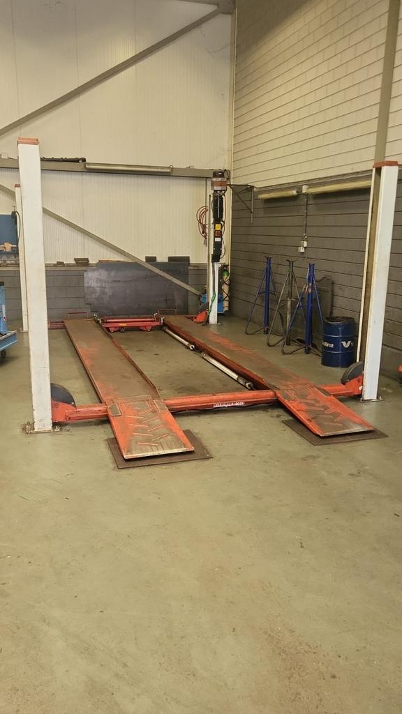 Stenhoj 4 kolloms hefbrug 4000KG, Auto diversen, Autogereedschap, Ophalen