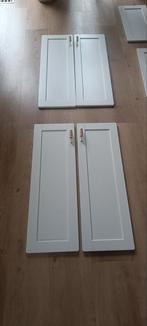 Smästad/Platsa kastdeurtjes met knoppen, Ophalen, Zo goed als nieuw, Minder dan 75 cm, Kast