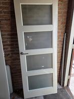 2 Stompe binnendeuren, Doe-het-zelf en Verbouw, Deuren en Horren, Ophalen, Minder dan 80 cm, Binnendeur, Zo goed als nieuw