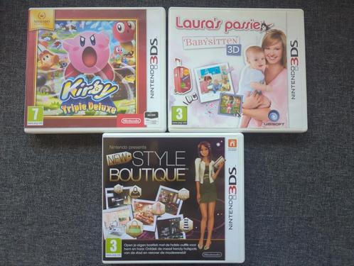 𝐍𝐢𝐧𝐭𝐞𝐧𝐝𝐨 𝟑𝐃𝐒 𝐒𝐩𝐞𝐥𝐥𝐞𝐧 voor 𝐌𝐞𝐢𝐝𝐞𝐧, Spelcomputers en Games, Games | Nintendo 2DS en 3DS, Zo goed als nieuw