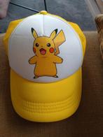 Pikachu snapback pet. (Kids), Ophalen of Verzenden, Overige figuren, Zo goed als nieuw, Beeldje of Figuurtje