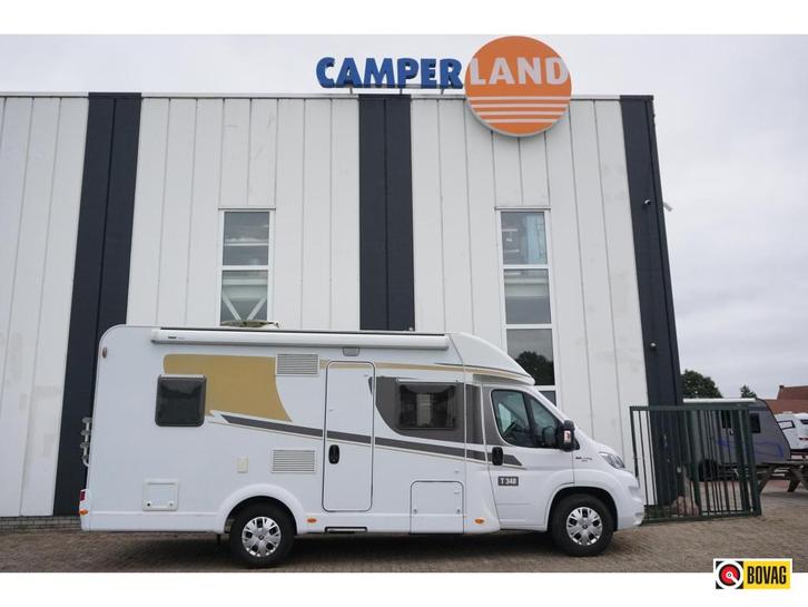 Carado T338, Caravans en Kamperen, Campers, Bedrijf, tot en met 6, Half-integraal, Carado, Fiat, Diesel, Handgeschakeld, Halve Treinzit