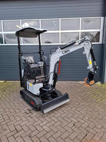 CMH minigraver 1tons zwenkgiek joystick  beschikbaar voor biedingen