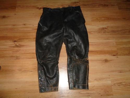 RHM Uniform broek leer huzaar motorrijder mobilisatie oorlog, Verzamelen, Militaria | Algemeen, Landmacht, Overige typen, Nederland