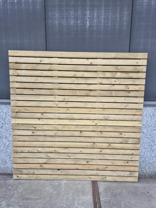 rhombus tuinscherm latten schutting, Tuin en Terras, Schuttingen, Nieuw, Hout, 1 tot 2 meter, Minder dan 3 meter, Ophalen of Verzenden