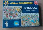 Jan van Haasteren 2x 1000, Ophalen of Verzenden, 500 t/m 1500 stukjes, Zo goed als nieuw