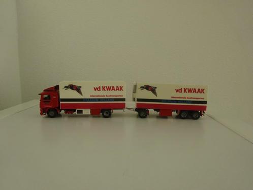 Volvo FH 12 v.d Kwaak Transport motorwagen /aanhanger ., Hobby en Vrije tijd, Modelauto's | 1:50, Nieuw, Bus of Vrachtwagen, Tekno