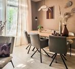 Eetkamertafel ovaal eiken ( bodilson ), Huis en Inrichting, Ophalen, Gebruikt, 50 tot 100 cm, Vijf personen of meer