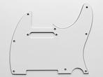 Witte Telecaster slagplaat 8 gaten / 3-laags NIEUW!, Muziek en Instrumenten, Instrumenten | Onderdelen, Ophalen of Verzenden, Nieuw