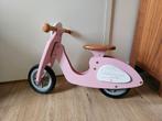 Houten Loopfiets - Loopscooter Roze, Ophalen, Gebruikt, Loopfiets