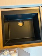 Nieuwe zwarte wasbak in doos - Elleci Keratek, Ophalen, Zwart, Nieuw, 50 tot 100 cm