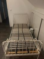 Wit Metalen Kinderbed 90x200, Huis en Inrichting, Ophalen, Gebruikt, 90 cm, Eenpersoons