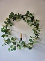 Metalen Ring Kandelaar met Eucalyptus, Ophalen, Metaal, Minder dan 25 cm
