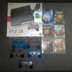 Sony PlayStation 3 met games en controlers, Spelcomputers en Games, Spelcomputers | Sony PlayStation 3, Ophalen, 320 GB, Met 3 controllers of meer