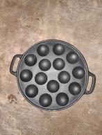 Nieuwe Poffertjespan Gietijzer - Inductie Geschikt, Ophalen of Verzenden, Nieuw