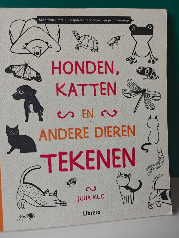 Dieren Tekenboek - Leer dieren tekenen!, Boeken, Hobby en Vrije tijd, Zo goed als nieuw, Tekenen en Schilderen, Geschikt voor kinderen