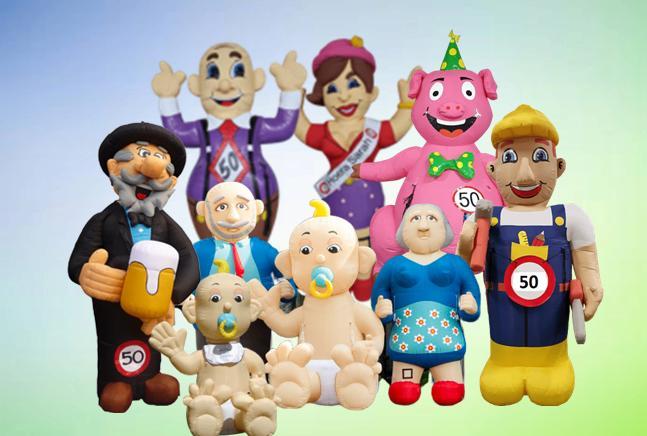 Feestpoppen verhuur Sarah en Abraham, Hobby en Vrije tijd, Feestartikelen | Verhuur, Nieuw, Abraham of Sarah, Ophalen