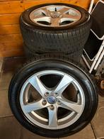 Velgen & 4 seizoenen banden (Volvo), Velg(en), 16 inch, Ophalen of Verzenden, All Season