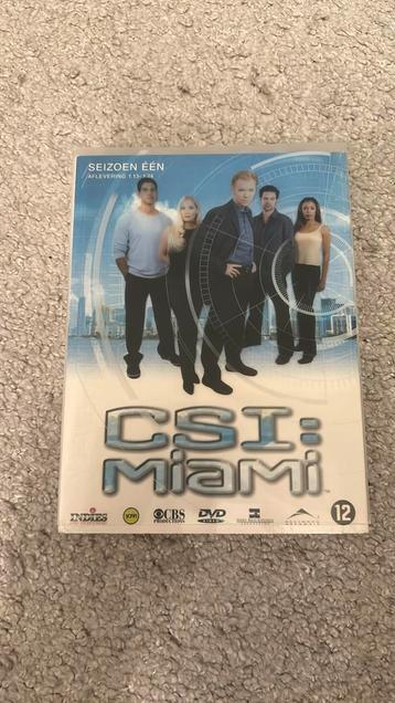 Csi Miami seizoen 1 beschikbaar voor biedingen