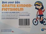 Bon voor een gratis fietshelm kinderen, Ophalen of Verzenden, Nieuw, Jongen of Meisje, Anwb