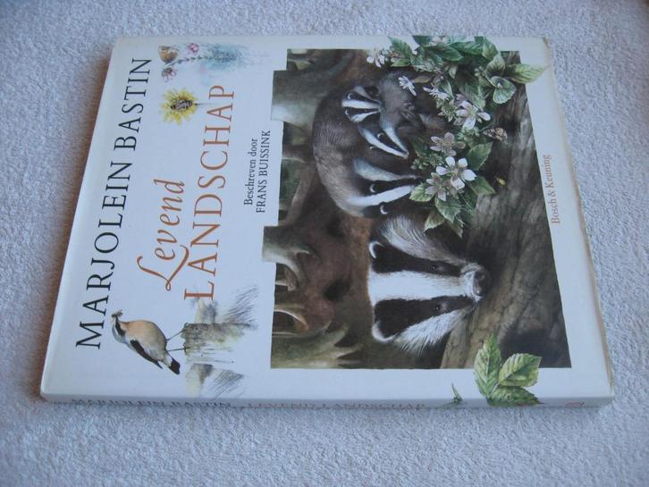 Frans Buissink & Marjolein Bastin - Levend Landschap, Boeken, Natuur, Zo goed als nieuw, Ophalen of Verzenden