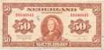 Nederland 50 gulden 1943 Wilhelmina, Postzegels en Munten, Bankbiljetten | Nederland, Los biljet, Ophalen of Verzenden, 50 gulden