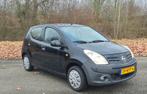 Nissan Pixo 1.0 50KW 5D 2010 Zwart Airco APK, Voorwielaandrijving, Stof, 200 kg, 4 stoelen