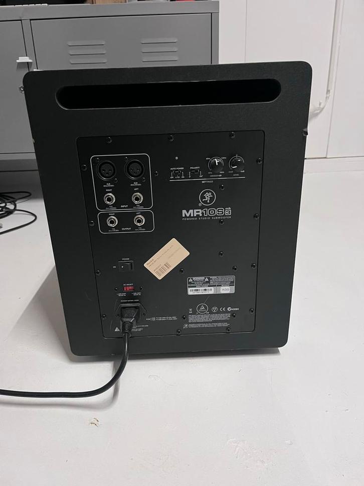Mackie MR 10 S Mk3 Studio Subwoofer, Audio, Tv en Foto, Luidsprekers, Gebruikt, Subwoofer, 120 watt of meer, Overige merken, Ophalen