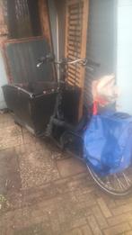 Oude urban arrow bakfiets met jonge Bosch battrij te koop., Gebruikt, Elektrisch, 1 kind, Ophalen