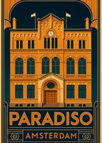 Paradiso Amsterdam A3 Poster - Nieuwstaat, Ophalen of Verzenden