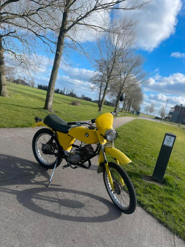 puch Minicross 50, Fietsen en Brommers, Brommers | Crossbrommers, Gebruikt, Overige merken, Ophalen