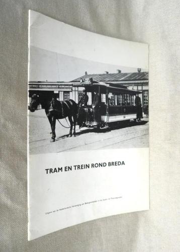 Tram en trein rond Breda. NVBS 1972. beschikbaar voor biedingen