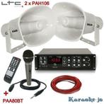 Compleet Omroep systeem met Hoorn-luidsprekers 60Watt, ., Nieuw, Ophalen of Verzenden, .